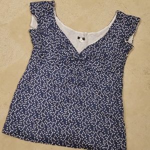 Polka dot top